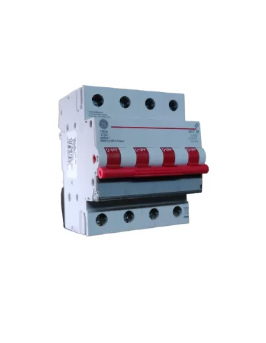 Ge power 666561 astm10040 interruptor de desconexión 4na 4m 100a